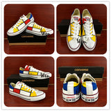 All Star Converse Shoes Mondrian Custom - apollokick.myshopify.com
