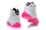 Air Jordan 11 Low "Georgetown" Citrus Retro Women White Pink - apollokick.myshopify.com