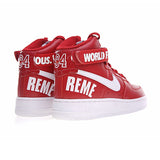 Nike Air Force 1 High Joint White-red SUPREME - apollokick.myshopify.com