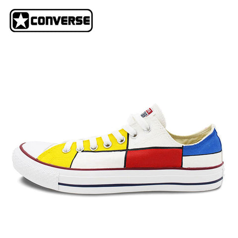 All Star Converse Shoes Mondrian Custom - apollokick.myshopify.com